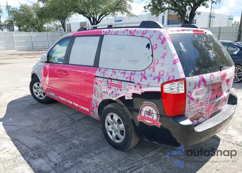 2006 Kia Sedona Ex/Lx z USA, uszkodzony, nr VIN KNDMB233266040521